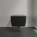 Унитаз подвесной Villeroy & Boch Memento 2.0 4633R0R7 безободковый, черный матовый