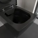 Унитаз подвесной Villeroy & Boch Memento 2.0 4633R0R7 безободковый, черный матовый