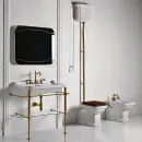 Чаша напольного/приставного унитаза Kerasan Waldorf 411601bi