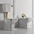Чаша напольного/приставного унитаза Kerasan Waldorf 411601bi