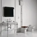 Чаша напольного/приставного унитаза Kerasan Waldorf 411601bi