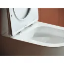 Чаша напольного безободкового унитаза с сиденьем микролифт Ceramica Nova Highlight CN1802-B