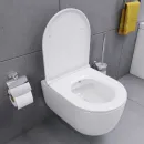 Унитаз подвесной Damixa Sirius DX86C1800SC безободковый, с функцией биде, с сиденьем микролифт, белый