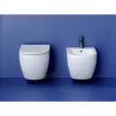 Унитаз подвесной Ceramica Nova Metropol CN4002T безободковый, торнадо, с сиденьем микролифт, белый