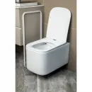 Унитаз подвесной Boheme Mane 970-SET-MW безободковый, с сиденьем микролифт, белый матовый