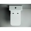 Чаша напольного безободкового унитаза с сиденьем микролифт Ceramica Nova Cubic CN1803-B