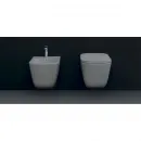 Унитаз подвесной Kerasan Tribeca 511401 безободковый, белый