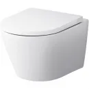 Унитаз подвесной Am.Pm Sense C741701SC безободковый, с сиденьем микролифт, белый