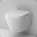 Унитаз подвесной Am.Pm Sense C741701SC безободковый, с сиденьем микролифт, белый