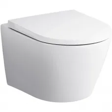 Унитаз подвесной Am.Pm Sense C741701SC безободковый, с сиденьем микролифт, белый
