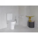 Унитаз-компакт VitrA Zentrum 9012B003-7226 с функцией биде, с сиденьем микролифт, белый