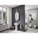 Унитаз подвесной Ceramica Nova Trend 111010S безободковый, с сиденьем микролифт, белый