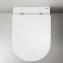 Унитаз подвесной Ceramica Nova Trend 111010S безободковый, с сиденьем микролифт, белый