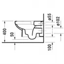 Унитаз подвесной Duravit DuraStyle 2562090000 безободковый, альпийский белый