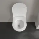 Унитаз подвесной Villeroy & Boch Universo 4670T901 безободковый, торнадо, с сиденьем микролифт, альпийский белый