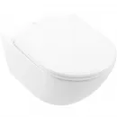 Унитаз подвесной Villeroy & Boch Universo 4670T901 безободковый, торнадо, с сиденьем микролифт, альпийский белый