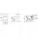 Унитаз подвесной Villeroy & Boch Omnia Architectura 5684HR01 безободковый, с сиденьем микролифт, альпийский белый