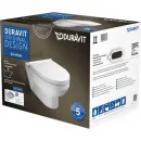 Унитаз подвесной Duravit DuraStyle 45620900A1 безободковый, с сиденьем микролифт, альпийский белый