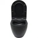 Унитаз подвесной Allen Brau Reality 4.32006.31 безободковый, черный матовый