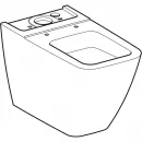 Чаша напольного унитаза Geberit iCon Square 200920000