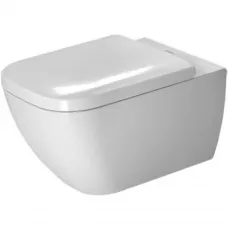Унитаз подвесной Duravit Happy D.2 2222090000 безободковый, альпийский белый