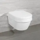 Унитаз подвесной Villeroy & Boch Architectura 4687HR01 безободковый, с сиденьем микролифт, альпийский белый