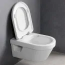Унитаз подвесной Villeroy & Boch Architectura 4687HR01 безободковый, с сиденьем микролифт, альпийский белый