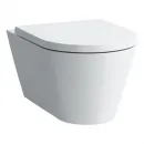 Унитаз подвесной Laufen Kartell by Laufen 8.2033.6.000.000.1 безободковый, белый