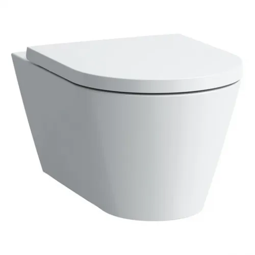 Унитаз подвесной Laufen Kartell by Laufen 8.2033.6.000.000.1 безободковый, белый