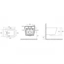 Унитаз подвесной Tece TECEspring S 9700996 безободковый, торнадо, с сиденьем микролифт, белый