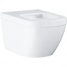Унитаз подвесной Grohe Euro Ceramic 3932800H безободковый, альпийский белый