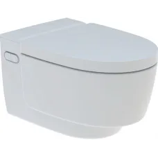 Унитаз подвесной Geberit AquaClean Mera Classic 146.204.11.1 безободковый, с функцией биде, альпийский белый