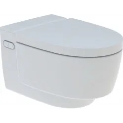 Унитаз подвесной Geberit AquaClean Mera Classic 146.204.11.1 безободковый, с функцией биде, альпийский белый