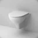 Унитаз подвесной AM.PM Gem C901700SC безободковый, с сиденьем микролифт, белый