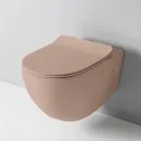 Унитаз подвесной Artceram File 2.0 FLV004 40 00 безободковый, коричневый