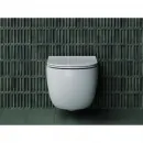 Унитаз подвесной Ceramica Nova Long CN3015 безободковый, с сиденьем микролифт, белый