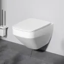 Унитаз подвесной Am.Pm Inspire V2.0 C50A1700MWSC безободковый, с сиденьем микролифт, белый матовый