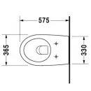 Унитаз подвесной Duravit Architec 2546090064 альпийский белый