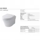 Унитаз подвесной Toto MH CW162Y#XW безободковый, торнадо, белый