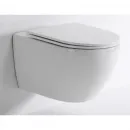 Унитаз подвесной Tece TECEspring R 9700998P безободковый, торнадо,с сиденьем микролифт, белый