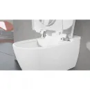 Электронный унитаз-биде подвесной Villeroy & Boch ViClean V0E100R1 безободковый, с сиденьем микролифт, альпийский белый