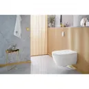 Электронный унитаз-биде подвесной Villeroy & Boch ViClean V0E100R1 безободковый, с сиденьем микролифт, альпийский белый