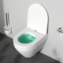 Унитаз подвесной Am.Pm Spirit V2.0 C701700MWSC безободковый, с сиденьем микролифт, белый матовый