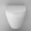 Унитаз подвесной Am.Pm Spirit V2.0 C701700MWSC безободковый, с сиденьем микролифт, белый матовый