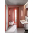 Электронный унитаз-биде подвесной Roca Inspira In-Wash 803060001 безободковый, белый