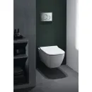 Унитаз подвесной Geberit Smyle Square 500.683.01.1 безободковый, с сиденьем микролифт, белый