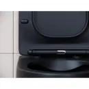 Унитаз подвесной Ceramica Nova Play CN3001MB безободковый, с сиденьем микролифт, черный матовый