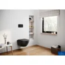 Унитаз подвесной Villeroy & Boch Subway 2.0 5614R0R7 безободковый, черный матовый