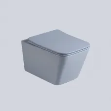 Унитаз подвесной Vincea Q-Line VT1-12MO безободковый, с сиденьем микролифт, океан матовый