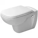 Унитаз подвесной Duravit D-Code 45350900A1 с сиденьем микролифт, альпийский белый